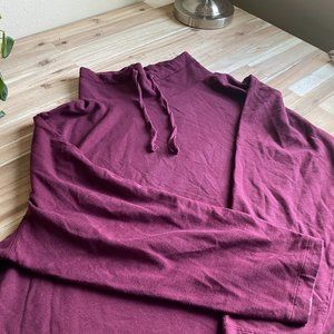 Ava & Viv Maroon Sweatshirt Size 4X Women's Plus